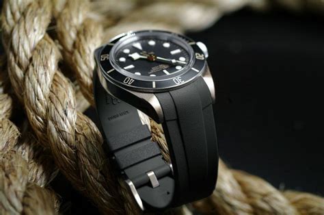 tudor black bay ceramic strap|tudor black bay replacement strap.